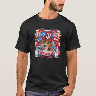 Beagle 4th Of July Dog Patriotic USA Flag T-Shirt