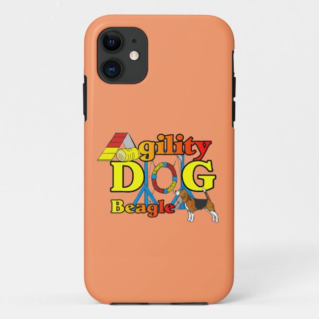 Beagle Agility Gifts Case-Mate iPhone Case (Back)