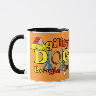 Beagle Agility Gifts Mug