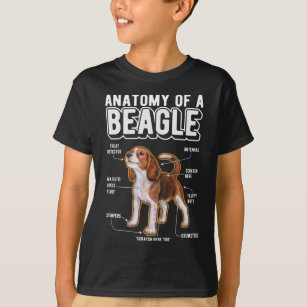 Beagle Anatomy Funny Dog T-Shirt