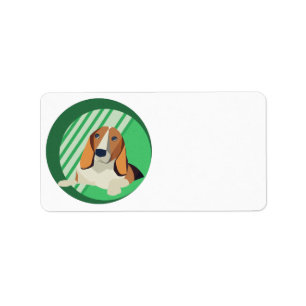 Beagle Art Label