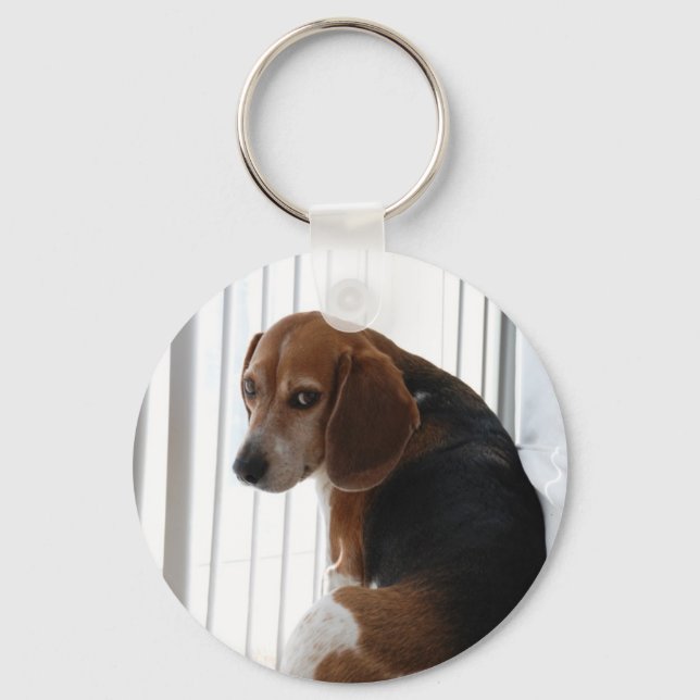 beagle attitude keychain (Front)