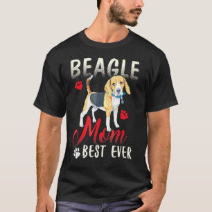 Beagle Beagle Mom Best Ever T-Shirt