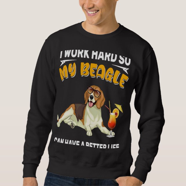 Beagle  Beagle Sweatshirt (Front)