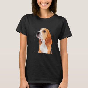Beagle Beagles Love Is Dog Mom Dad Puppy Pet Cute T-Shirt