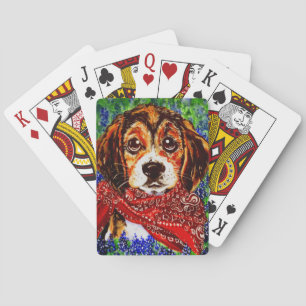 Beagle Beagles Puppies Puppy Dog Dogs Pet Owner Playing Cards