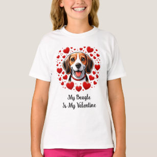 Beagle Bliss: Celebrate Valentine's Day T-Shirt