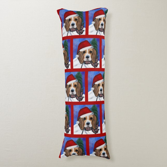 Beagle     body pillow (Front Vertical)