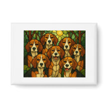 Beagle buttons just sweet