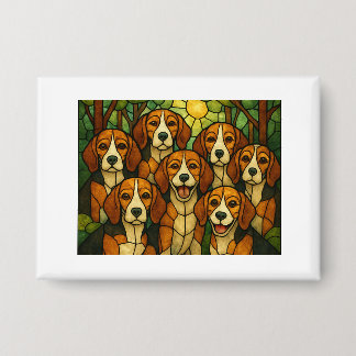 Beagle buttons just sweet