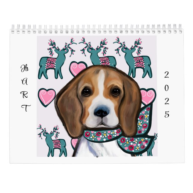 Beagle Calendar (Back)