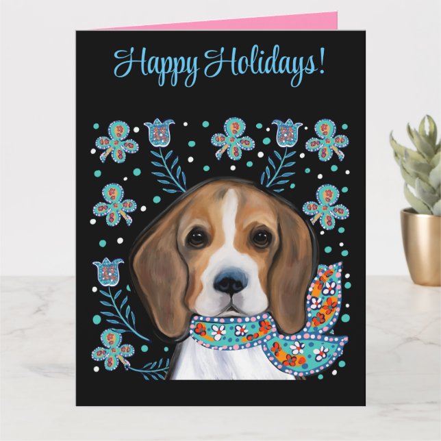 Beagle        card (Small Plant)