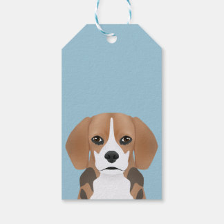 Beagle cartoon gift tags