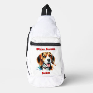 Beagle Celebration: National Purebred Dog Day Sling Bag