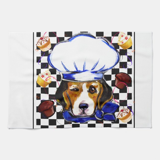 BEAGLE CHEF KITCHEN TOWEL (Horizontal)
