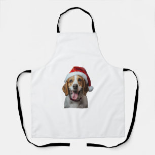 Beagle Christmas Apron