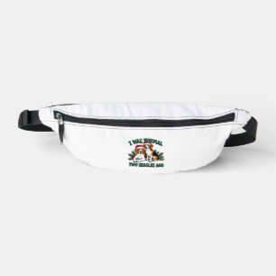 Beagle Christmas Dog Owner Xmas Holiday Pajama  Fanny Pack