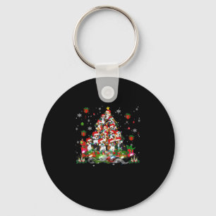 Beagle Christmas Funny Tees Beagle Xmas Tree Dog E Keychain