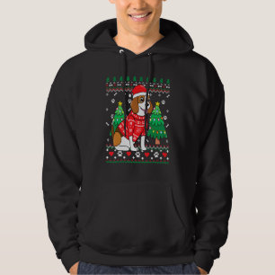 Beagle Christmas Ornament Tree Mom Dad Dog Xmas Hoodie