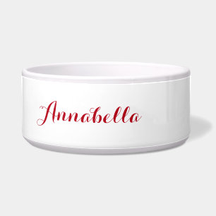 BEAGLE Customizable Name Dogfood Pet Bowl
