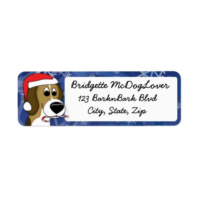 Beagle de Noël (Devant)