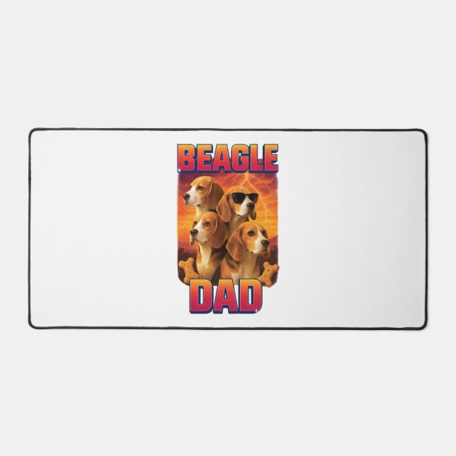 Beagle   desk mat (Front)