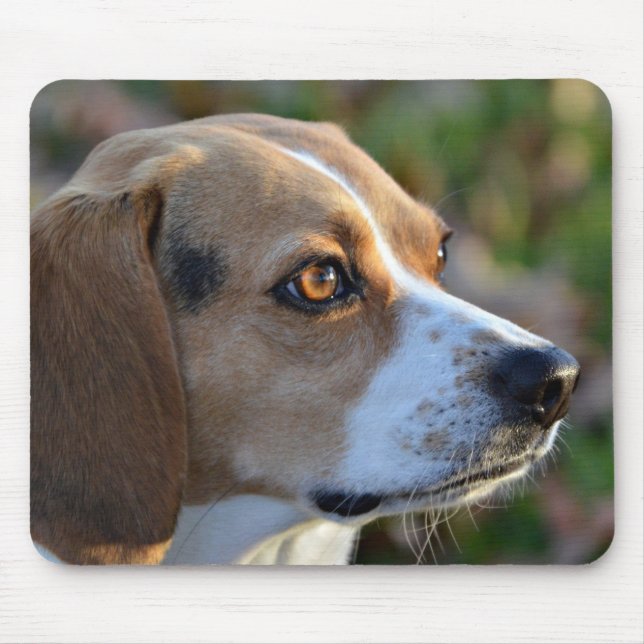 Beagle Determination Mouse Pad (Front)