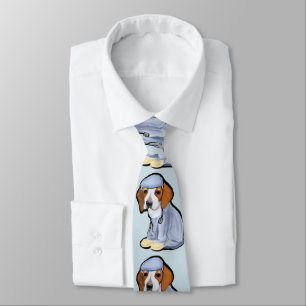 Beagle Doctor Tie