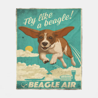 Beagle Dog Air Fleece Blanket