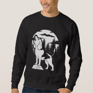 Beagle Dog Breed - Pet Moon Howling Sweatshirt