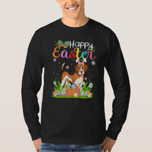 Beagle Dog Bunny Egg Hunting Beagle Happy Easter T-Shirt