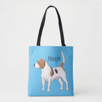 Beagle dog cartoon illustration