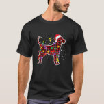 Beagle Dog Christmas Pyjamas Family Santa Hat Xmas T-Shirt<br><div class="desc">Beagle Dog Christmas Pyjamas Family Santa Hat Xmas Lights</div>