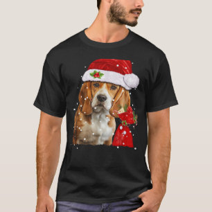 Beagle Dog Christmas T Shirt Christmas Dog Essenti