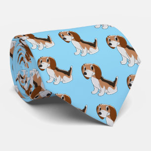 Beagle Dog Design Tie