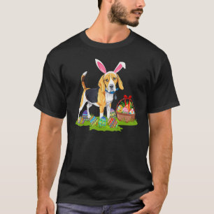 Beagle Dog Easter Egg Hunting Bunny Beagle Easter T-Shirt