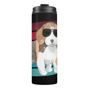 Beagle Dog Funny Mom Dad Clothing Gift Thermal Tumbler