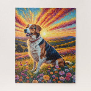 Beagle dog jigsaw puzzle