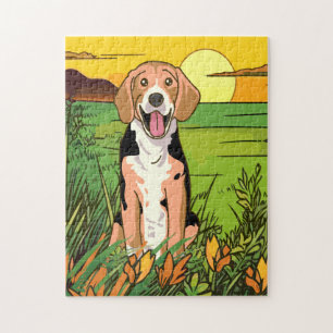 Beagle Dog Jigsaw Puzzle