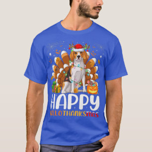 Beagle Dog Lover Halloween Christmas Happy Halloth T-Shirt