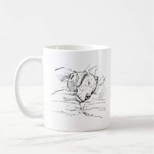 Beagle Dog Lover Illustration  Coffee Mug