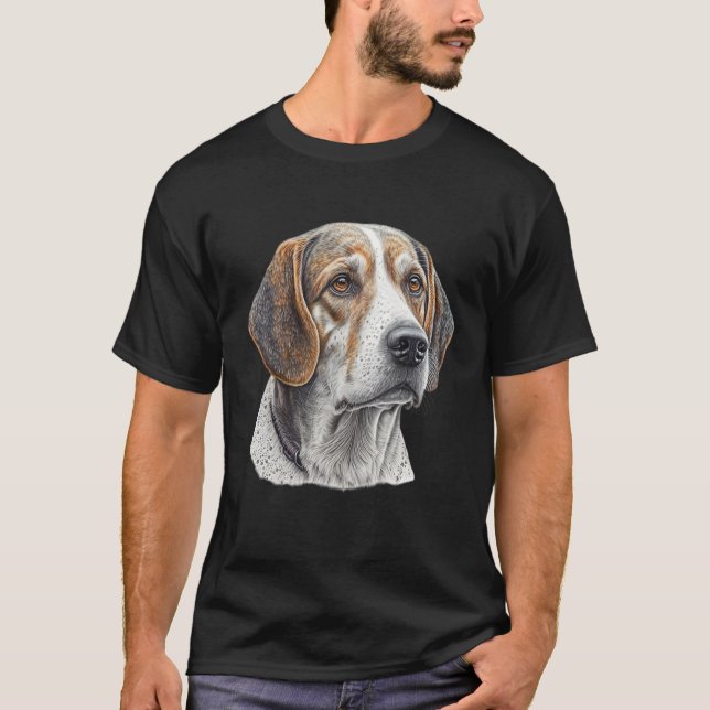 Beagle Dog Lover Mom & Dad_1 T-Shirt (Front)