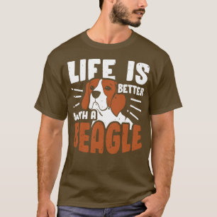 Beagle Dog Lover Mom Dad Gift T-Shirt