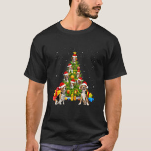 Beagle Dog  Matching Santa Beagle Christmas Tree T-Shirt