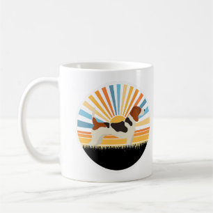 beagle - dog mom dog dad sunset pet coffee mug