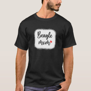 Beagle Dog Mom Womens Beagle T-Shirt