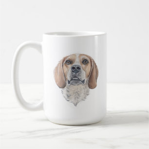 Beagle Dog Mug 15 oz