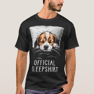 Beagle Dog Owner Official Sleep T-Shirt
