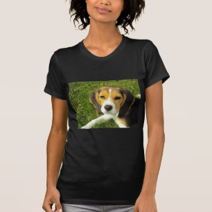 Beagle Dog Pet Animals Peace Love T-Shirt
