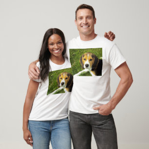 Beagle Dog Pet Animals Peace Love T-Shirt